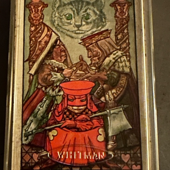Vintage Alice in Wonderland playing card deck Whitman Publishing complete & box - Picture 2 of 4